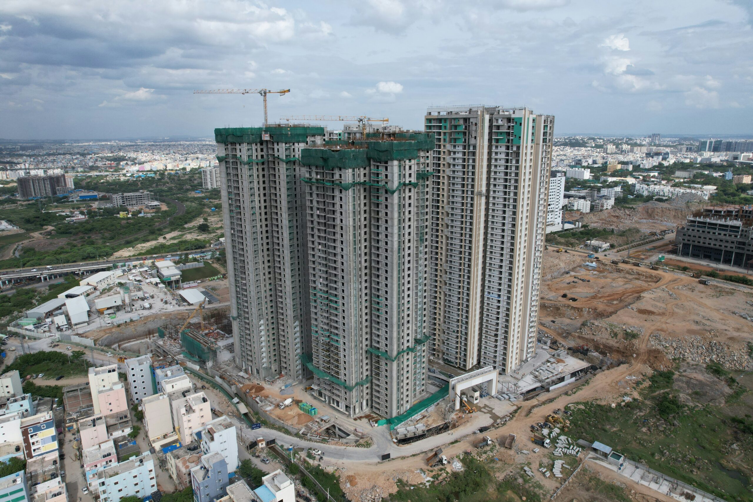 High-quality residential construction project